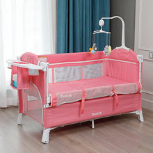 Load image into Gallery viewer, Premium Baby Bedside Bassinet Sleeper Crib | Zincera