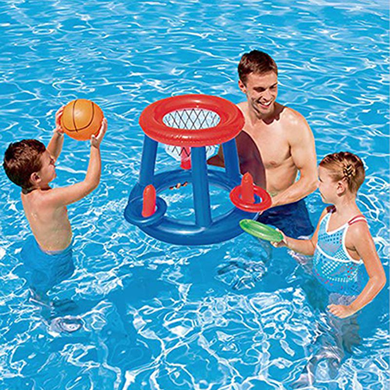 Pool Basketball Floating Swimming Pool Basketball Hoop Net– Zincera