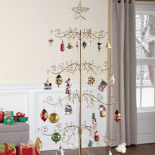 Load image into Gallery viewer, Standing Metal Iron Christmas Ornament Holder Tree Stand
