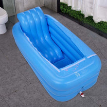 Load image into Gallery viewer, Large Portable Inflating Shower Bathtub For Adults