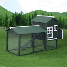 Load image into Gallery viewer, Large Spacious Portable Wooden Backyard Chicken Coop 84&quot;