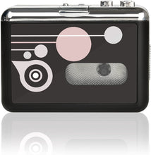 Load image into Gallery viewer, Portable Compact Radio Cassette Tape Player