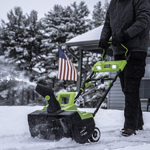 Load image into Gallery viewer, Electric Single Stage Snow Blower &amp; Remover Machine 22&quot;