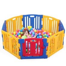 Load image into Gallery viewer, Portable Folding 8 Panel Kids Playpen / Play Yard