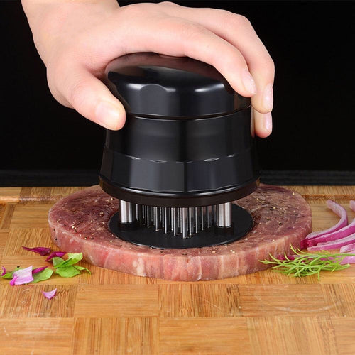 Premium Meat Tenderizer With 56 Blades | Zincera