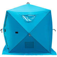 Load image into Gallery viewer, Portable Heavy Duty Pop Up Ice Fishing Shelter Shanty