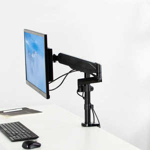 Adjustable Single Computer Desk Mounted Monitor Arm 17" - 32"