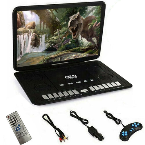 Portable Widescreen DVD Player With Screen 13.9
