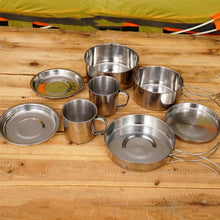 Load image into Gallery viewer, Ultimate Outdoor Camping Kitchen Cooking Dinnerware Set