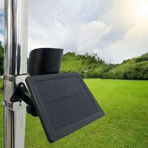 Solar Powered Waterproof LED Flagpole Spotlight