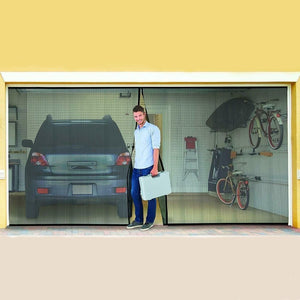 Large Instant Magnetic Garage Privacy Opening Screen Door