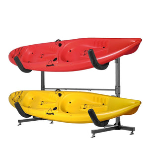Heavy Duty Freestanding Outdoor Kayak Holder Storage Rack Stand