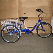 Load image into Gallery viewer, Portable Premium Adult Three Wheel Tricycle Bike