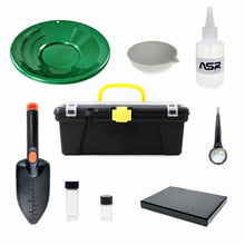 Load image into Gallery viewer, Ultimate Gold Mine Panning Equipment Supplies Kit 21 Pcs