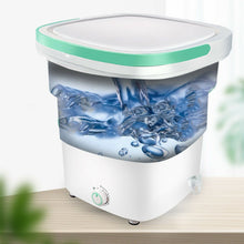 Load image into Gallery viewer, Ultrasonic Portable Folding Compact Clothes Washing Machine