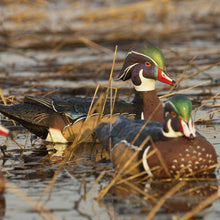 Load image into Gallery viewer, Full Body Motion Wood Duck Decoy 6 pack