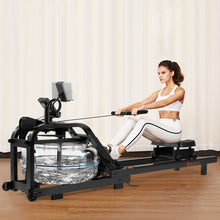 Load image into Gallery viewer, Portable Compact Seated Home Exercise Rowing Machine