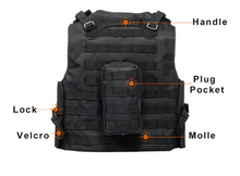 Load image into Gallery viewer, Military Tactical Plate Carrier Vest | Zincera