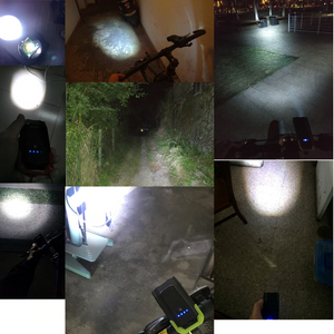 LED Bike Headlights 4000mAH | Zincera