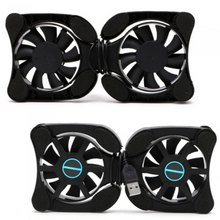 Load image into Gallery viewer, Laptop Cooling Fans Pad | Zincera