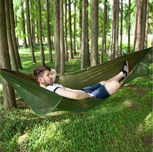 Load image into Gallery viewer, Premium Portable Camping Hammock With Mosquito And Bug Net | Zincera