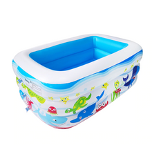 Load image into Gallery viewer, Inflatable Blow Up Above Ground Plastic Swimming Pool | Zincera