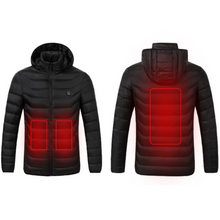 Load image into Gallery viewer, Snap On Heated Electric Jacket Battery Operated | Zincera