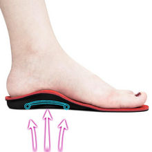 Load image into Gallery viewer, High Arch Support Inserts Flat Feet Shoe Insoles | Zincera