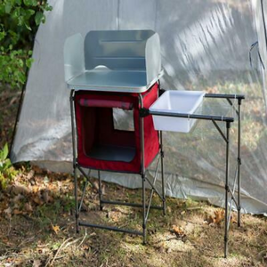Ultimate Portable Outdoor Camping Kitchen Cook Table Station