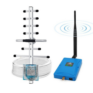 All In One Home Cellular Phone Signal Booster 4,500 sq FT | Zincera