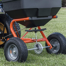 Load image into Gallery viewer, Heavy Duty Pull Behind Compost Manure Fertilizer Spreader