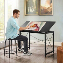 Load image into Gallery viewer, Large Tilting Architectural Drafting / Drawing Table Desk