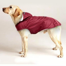 Load image into Gallery viewer, Heavy Duty Dog Raincoat Jacket With Hood