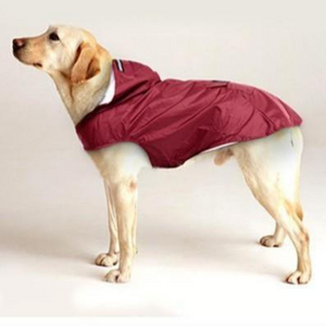 Heavy Duty Dog Raincoat Jacket With Hood