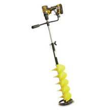 Load image into Gallery viewer, Heavy Duty Lightweight Battery Powered Electric Hand Ice Fishing Auger