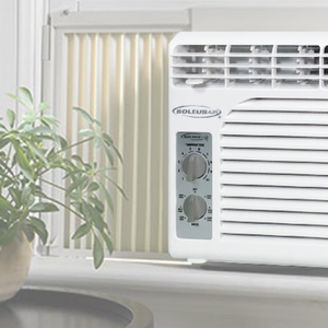 Premium Small Quiet Window Air Conditioner Unit 5100 BTU | Zincera