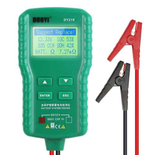 Portable 12V Car Battery Load Tester | Zincera