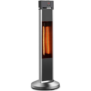 Electric Outdoor Infrared Patio Porch Tower Space Heater 1500W