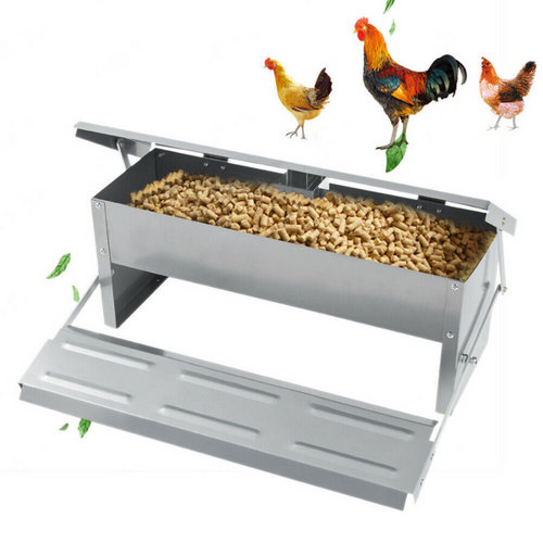 Premium Automatic PVC Chicken Feeder | Zincera