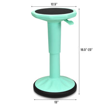 Load image into Gallery viewer, Heavy Duty Adjustable Standing Wobble Desk Chair Stool