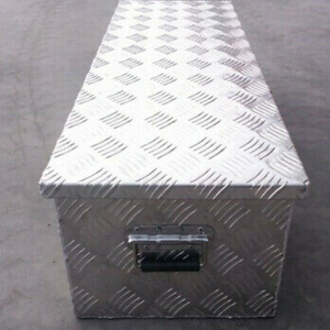 Large Aluminum Pickup Truck Tool Bed Storage Box 39" | Zincera