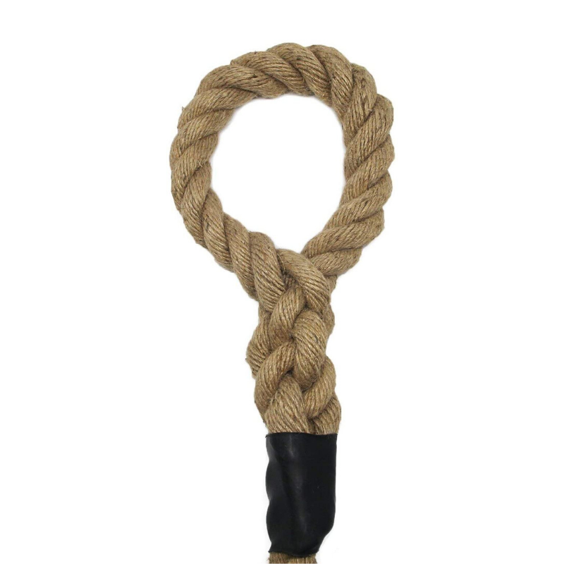 Rugged Crossfit Tree Climbing Knotted Rope | Zincera
