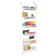 Load image into Gallery viewer, Large Over The Door Kitchen Pantry Spice Organizer Rack | Zincera