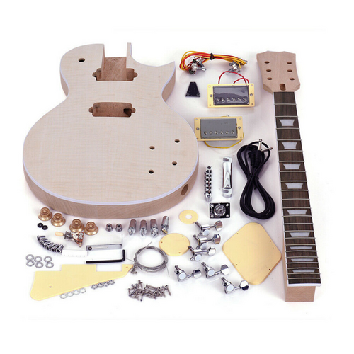 Electric DIY Guitar Building Kit LP Style | Zincera