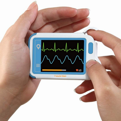 Portable Handheld Chest Heartbeat Home Monitor | Zincera