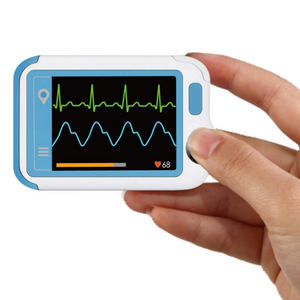 Portable Handheld Chest Heartbeat Home Monitor | Zincera