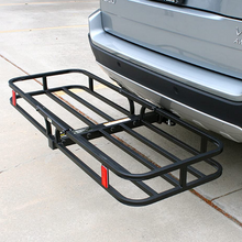 Load image into Gallery viewer, Heavy Duty Car Cargo Hitch Luggage Carrier Basket | Zincera