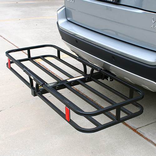 Heavy Duty Car Cargo Hitch Luggage Carrier Basket | Zincera