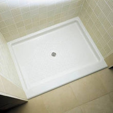 Load image into Gallery viewer, Standard Size Stand Up Solid Surface Shower Tile Base Pan 36&quot; x 36&quot;