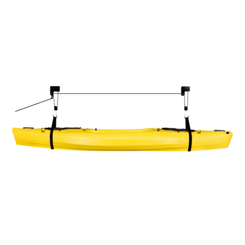 Heavy Duty Kayak Garage Wall Mount Storage Hoist Rack | Zincera